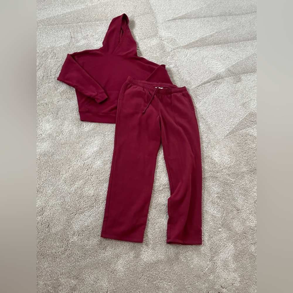 Maroon Matching Set